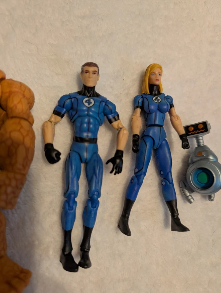 Marvel Fantastic Four Team Pack 2010 Usado Ótimo Estado Sem Caixa Conjunto Completo - Imagem 2 de 4