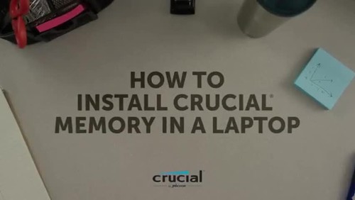 Crucial DDR3L 16GB 2X8GB 1866 MHz PC3L-14900 1.35V Notebook Sodimm Memory RAM - Video 1 of 1
