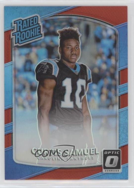 2017 Donruss Optic Rated Rookie Red Prizm 57/99 Curtis Samuel #196 fm0
