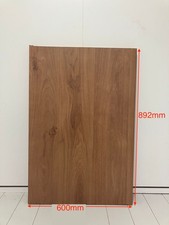 Oak effect Laminate Kitchen Worktop Offcut - 600mm x 892mm READ FULL DESCRIPTION