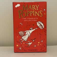 Mary Poppins The Complete Collection Box Set P.L. Travers 5 Books Paperback