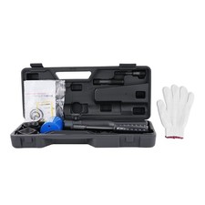 Hydraulic Knockout Punch Driver Kit 8Ton Hole Tool 1/2 to 2 inch W/6 Dies