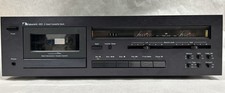 Nakamichi 480 - 2 Head Cassette Deck Black - READ DESCRIPTION