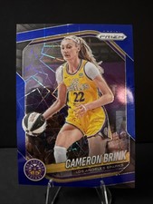 Cameron Brink #87 Panini 2025 Prizm WNBA Blue Velocity Prizm Las Angeles Sparks