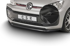 CSR Frontspoiler | Cup-Spoilerlippe mit ABE für VW up! GTI CSL357-G Glossy schwa