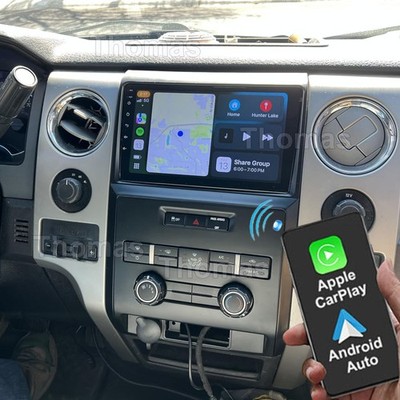 Para Ford F150 2009-2014 radio para coche con wifi CarPlay Android 15 GPS BT