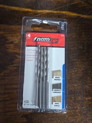  ️ ROTOZIP  SC4  1/8'' Multi-Purpose Zip Bits - 4 Pack