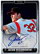 Jacob Misiorowski 12 Card Lot No Dupes Auto, Inserts, RC BrewersI 