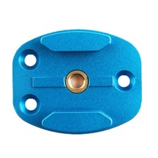 Blue Tripod Head Quick Release Plate Base Bracket For GoPro Hero 9 8 7 360oner