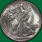 1942 Walking Liberty Half Dollar Brilliant Uncirculated BU Coin #40822