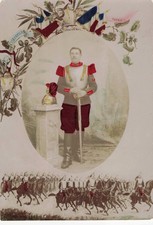 ANCIENNE PHOTOGRAPHIE 1902/1903 SOLDAT CUIRASSIER 11E REGIMENT? EN UNIFORME