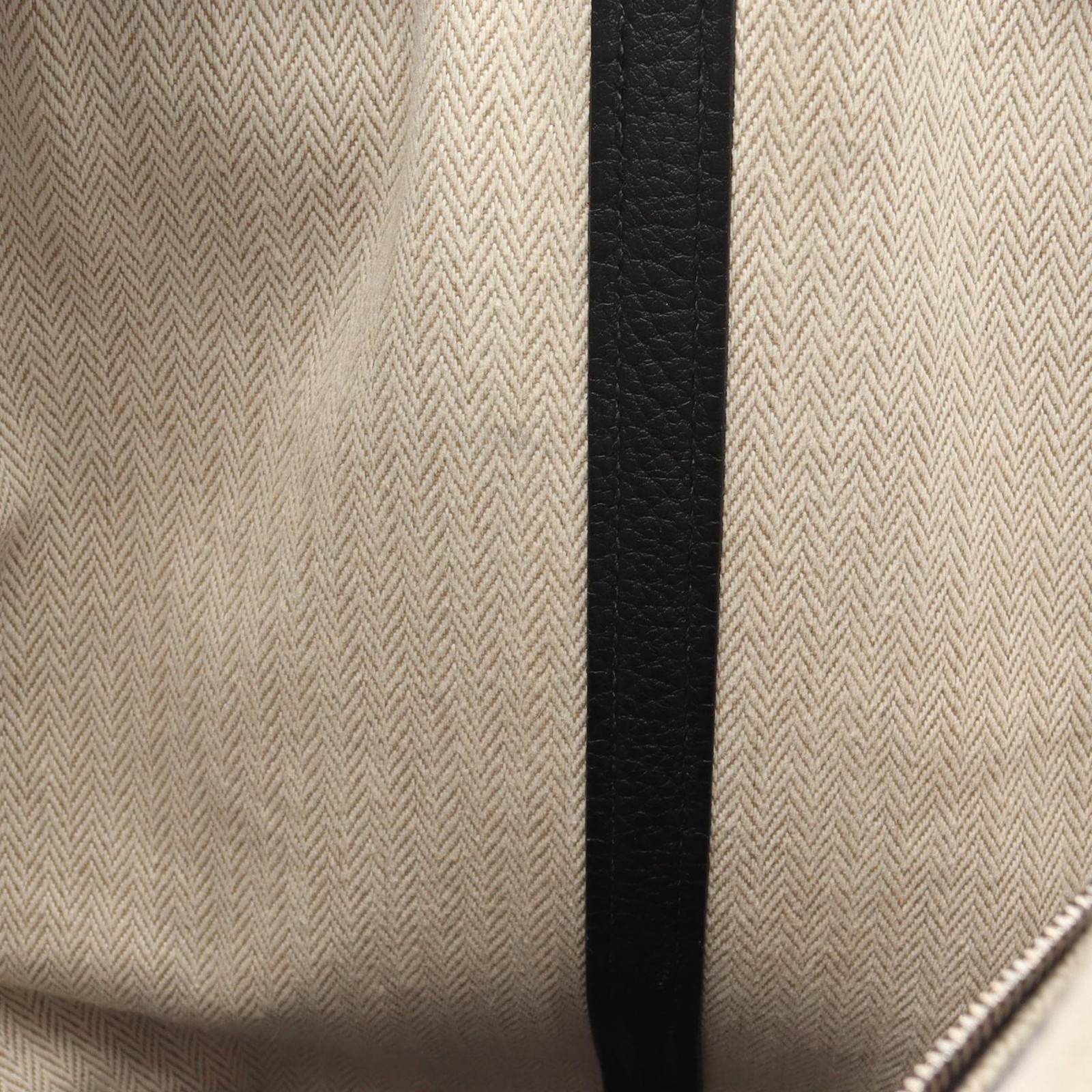 HERMES Garden party PM Tote Bag D Negonda leather Black Used Women SHW thumbnail 10