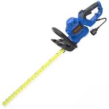 24-Inch Corded Electric Hedge Trimmer - 4.5 Amp, Dual-Action Blades, Rotary H...