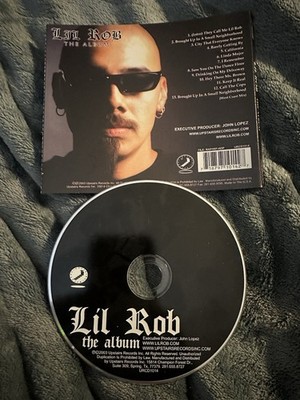 Lil Rob - The Album Cd Rare GANGSTA RAP G-FUNK Cali NO FRONT COVER