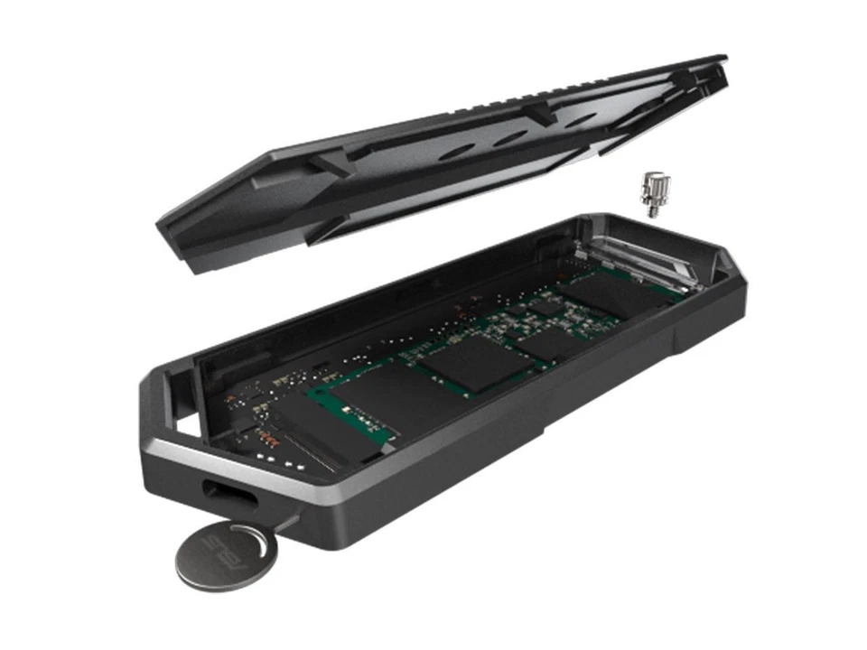 ASUS ROG STRIX Arion Aluminum Alloy M.2 NVMe SSD External Portable Enclosure - Image 3 of 4