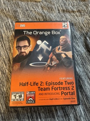 The Orange Box Half-Life 2 (PC DVD-ROM,2007) Complete W Inserts