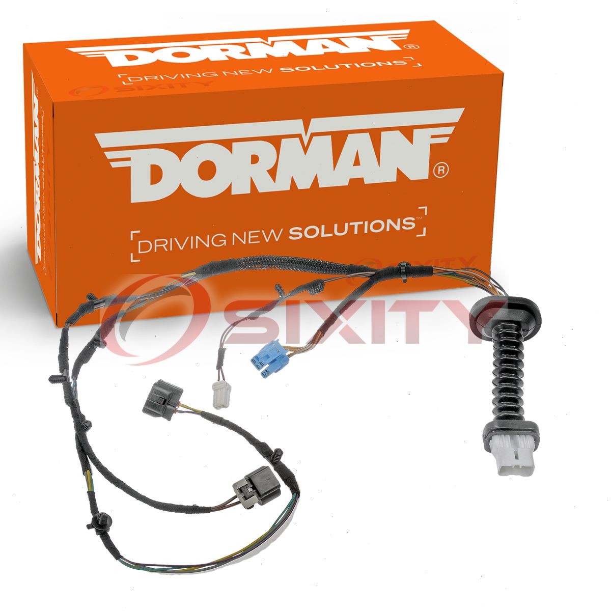 Dorman TECHoice Rear Left Door Wiring Harness for 2004-2010 Dodge Ram 3500 cm