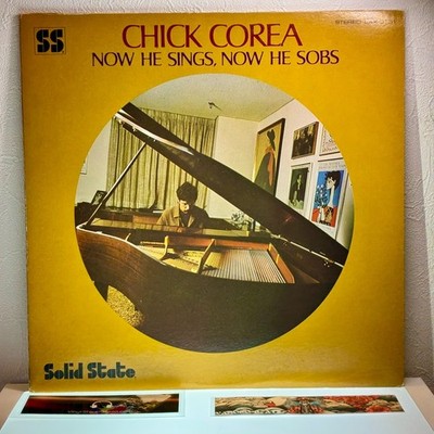 Chick Corea - Now He Sings, Now He Sobs/LP 1977 LAX 3151 Reissue Japan EX/EX