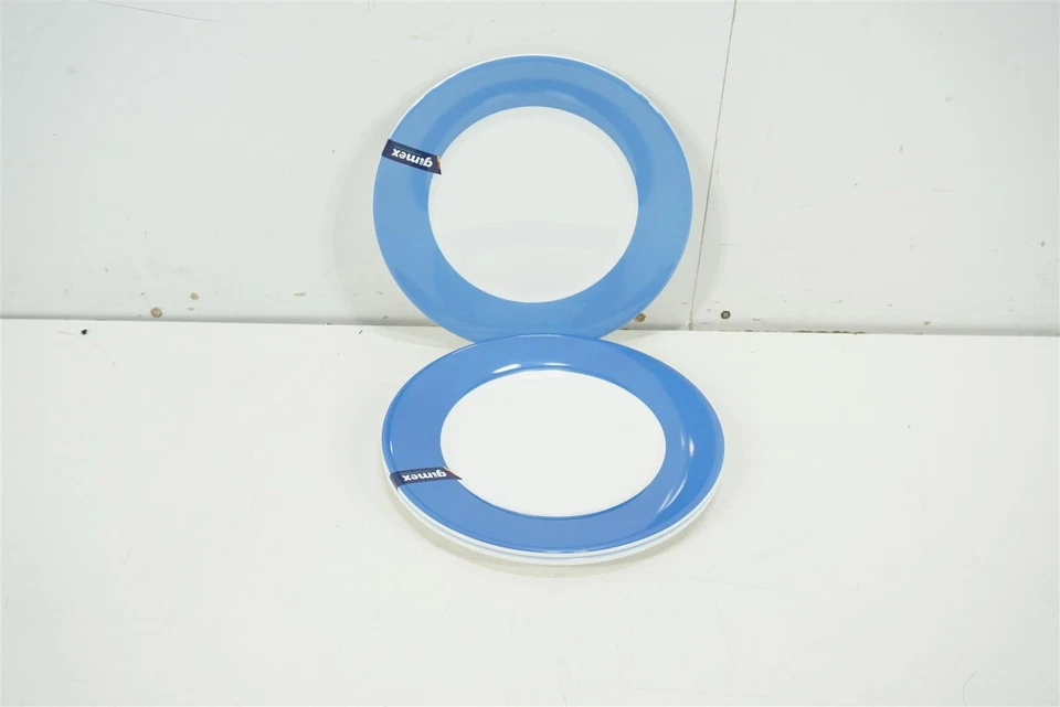 GIMEX Melamin Geschirr Set Sky 11tlg Camping Essgeschirr Reise Picknick Teller - Bild 4 von 4