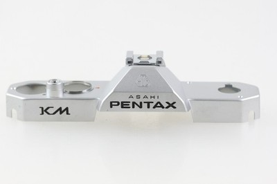 Pentax KM Gehäuse Oberteil in silber - Ersatzteil Reparatur Bauteil Neuware NEU