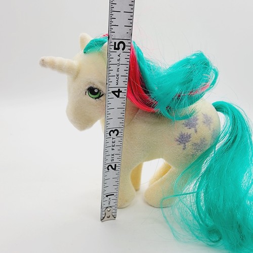Vintage My Little Pony 1984 Gusty Unicorn Pony MLP Sparkle Maple Leaves Used - Picture 9 of 22
