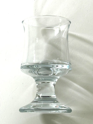 Holmegaard Kastrup Glasværk Skibsglas Weißweinglas Per Lütken 1970 12 cm