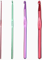 HäKelnadel Set 4 StüCk Aluminium Multicolor Tunesisch FüR AnfäNger Profis