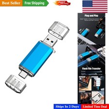 32GB OTG USB 3.0 and Type C Flash Drive - Compact and Stylish for Easy Transfer