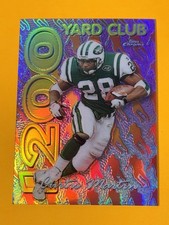 1999 Topps Chrome Refractor Curtis Martin 1200 Yard Club AE3 New York Jets 