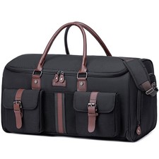 Carry on Garment Bag for Travel, Convertible Garment Duffle Bags for Men Wome...