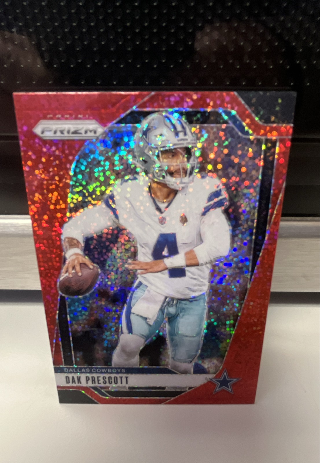 2024 Panini Prizm - Dak Prescott #73 Red Sparkle Prizm