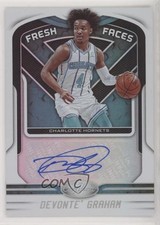2019-20 Certified Fresh Faces Signatures Devonte' Graham #FFS-DG Auto uy6