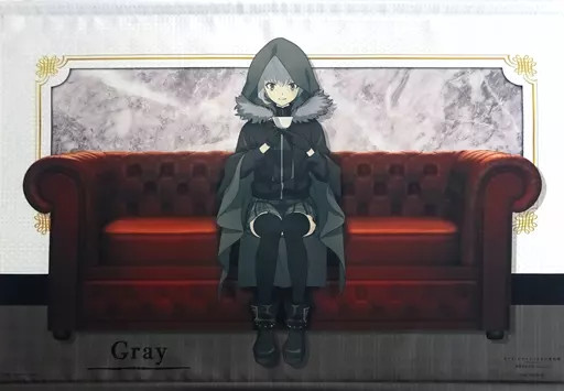 Lord El Melloi II Estuche Archivos Riel Zeppelin Grace B2 Tapiz Gris