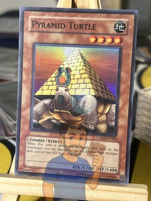 Pyramidenschildkröte CP02-DE004 Super Rare Near Mint Yugioh