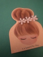 Cute White Hair Clip Plus Free Gift     