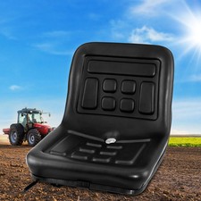 Giantz Tractor Seat Forklift Excavator Suspension Truck Chair PU Leather