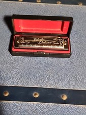 Fender Blues Deluxe Harmonica with Case Key C Chrome