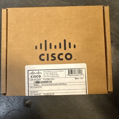 Cisco PVDM2-32 Modulo DSP fax/voce 32 canali