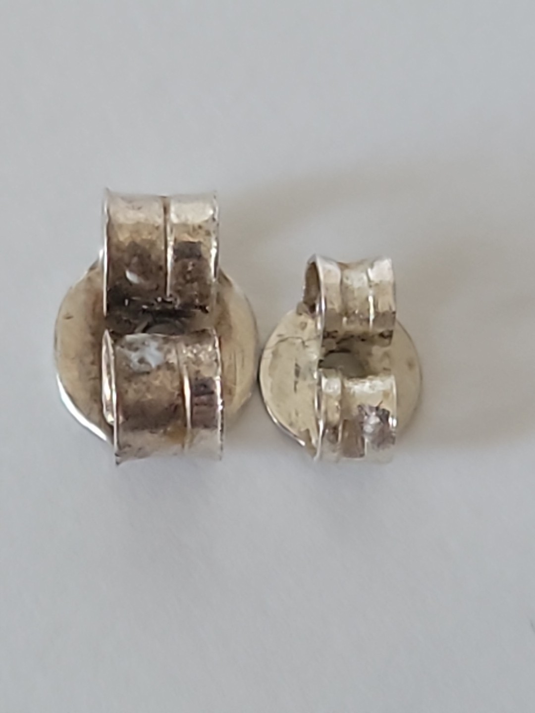 Vintage Ruby Gemstone Sterling Silver Dangle Flow… - image 15