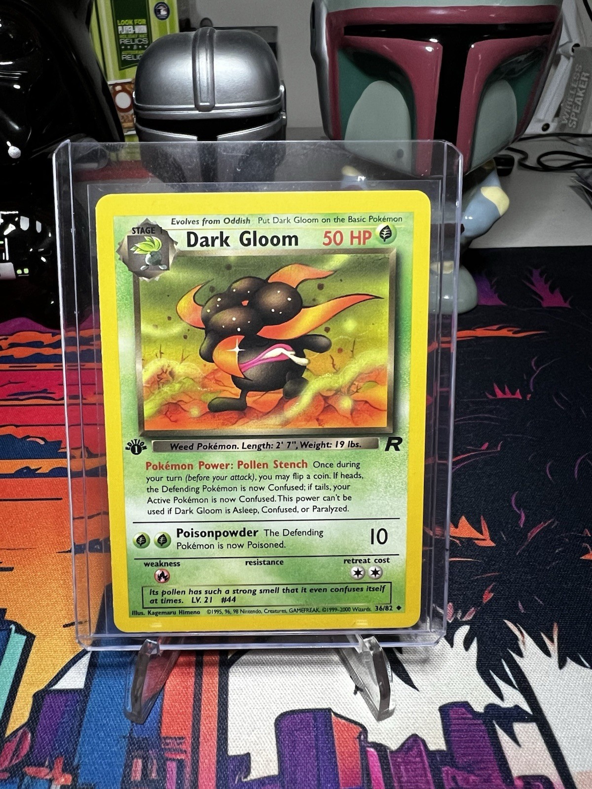 Pokémon | Dark Gloom | 1st Edition Team Rocket 36/82 UC |  NM-Mint Card 1st Ed