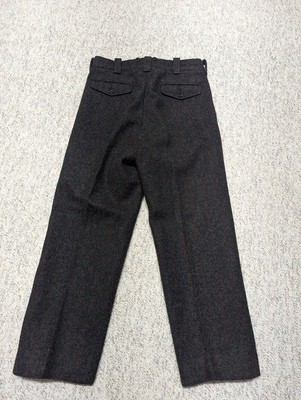 vintage USA made WOOLRICH hunting MALONE pants 34x30 wool