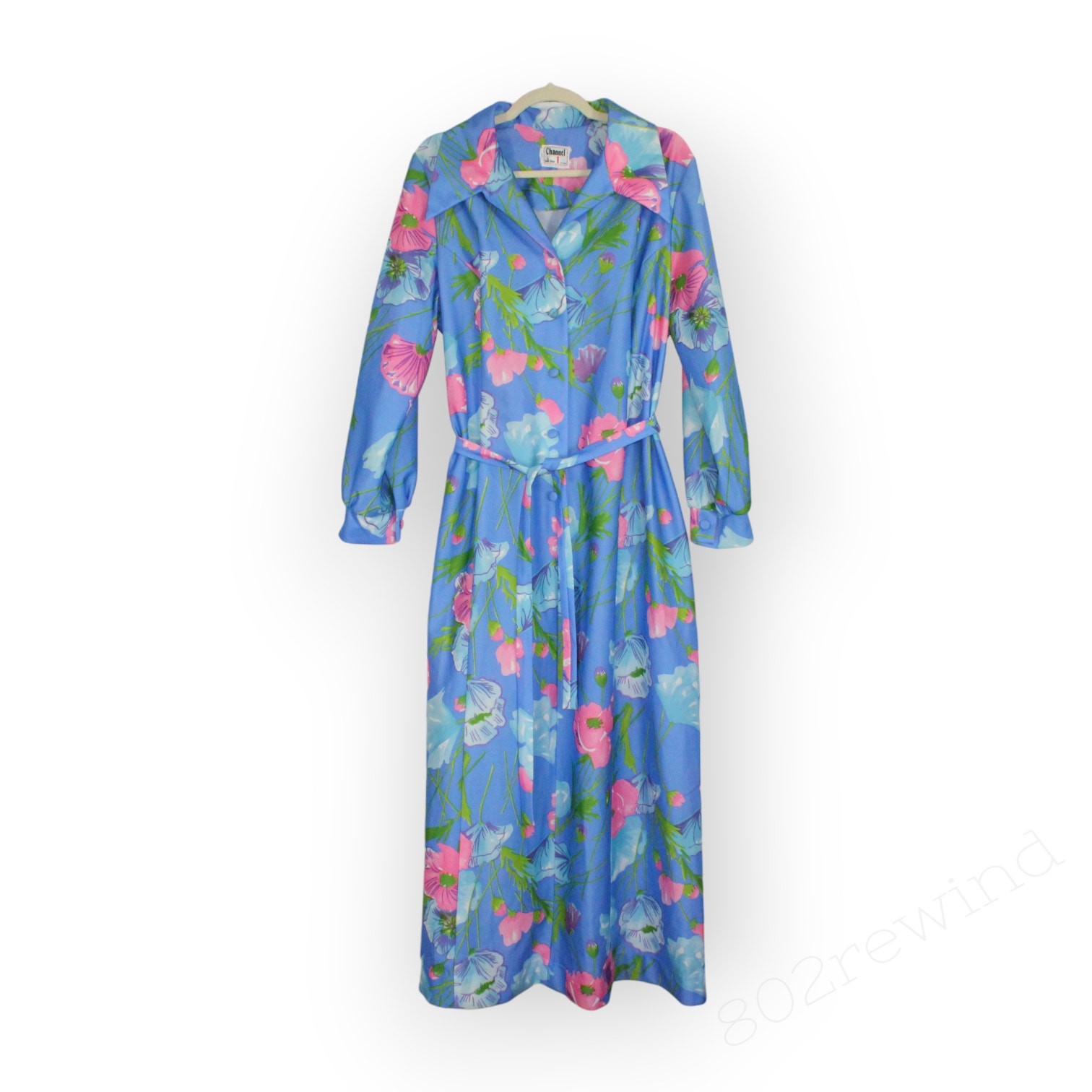 L/XL Vintage Channel1 by BillSims HouseDress Dres… - image 1