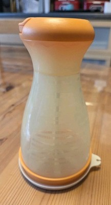 Tupperware P23 COMBI-PLUS Puderfee Puderzucker-Mühle Orange Weiss
