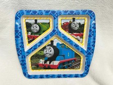 Zak Designs Płyta Thomas Tank Engine Train Zastawa obiadowa Melamina podzielona 3 części