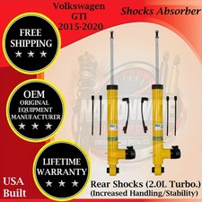 Bilstein Oem Rear Shocks For 2015-2020 Volkswagen Gti Lifetime Warranty