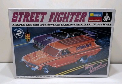 Monogram Street Fighter '60 Chevy Panel Truck 1:24 Hot Rod Model Kit 85-4262