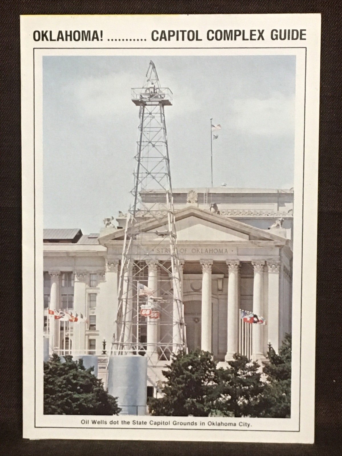 Rare 1970’s Oklahoma!……..Capitol Complex Guide State Capitol Building