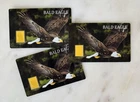 Lot of 3 - American Bald Eagle 1/1000 .999 Fine Gold Bar in Assay Card!
