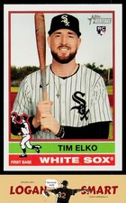 Tim Elko 2025 Topps Heritage #547 RC Chicago White Sox