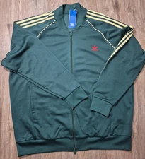 Adidas Originals Adicolor Classics SST Track Jacket Men's size 3XL Green JP1222